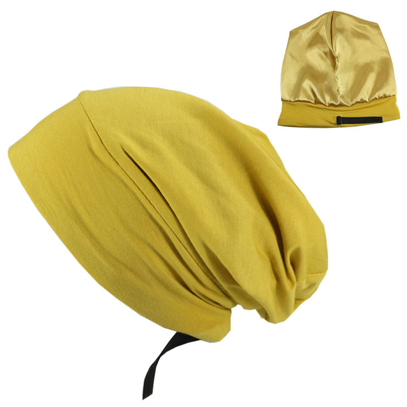 Spring And Autumn Adjustable Men's Satin Lined Hood Men DealSniper.net Yellow Adjustable