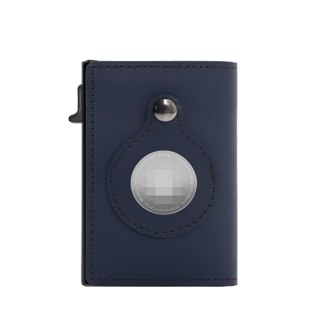 Rfid Card Holder Men Wallets Money Bag Male Black Short Purse Deals DealSniper.net Dark Blue