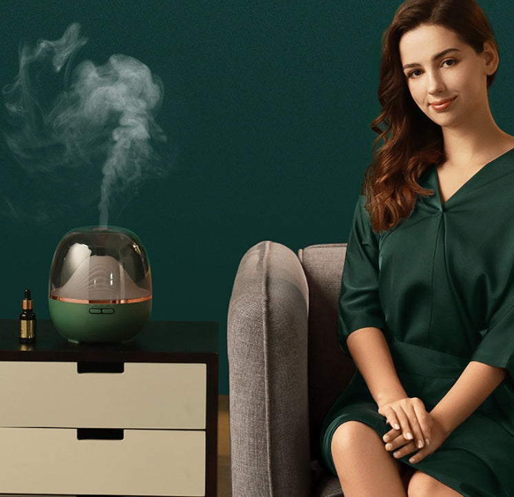Shanyin Aroma Diffuser Intelligent Remote Control Three-speed Setting House DealSniper.net Green 220V US