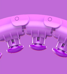 Lazy thin waist weight loss circle Sports DealSniper.net Purple 24 knots