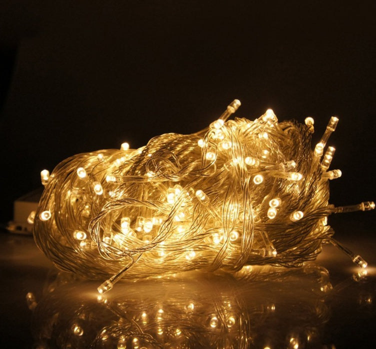 LED Lantern Flashing Lights Outdoor Waterproof Christmas Holidays DealSniper.net 1.5m10 Battery 1