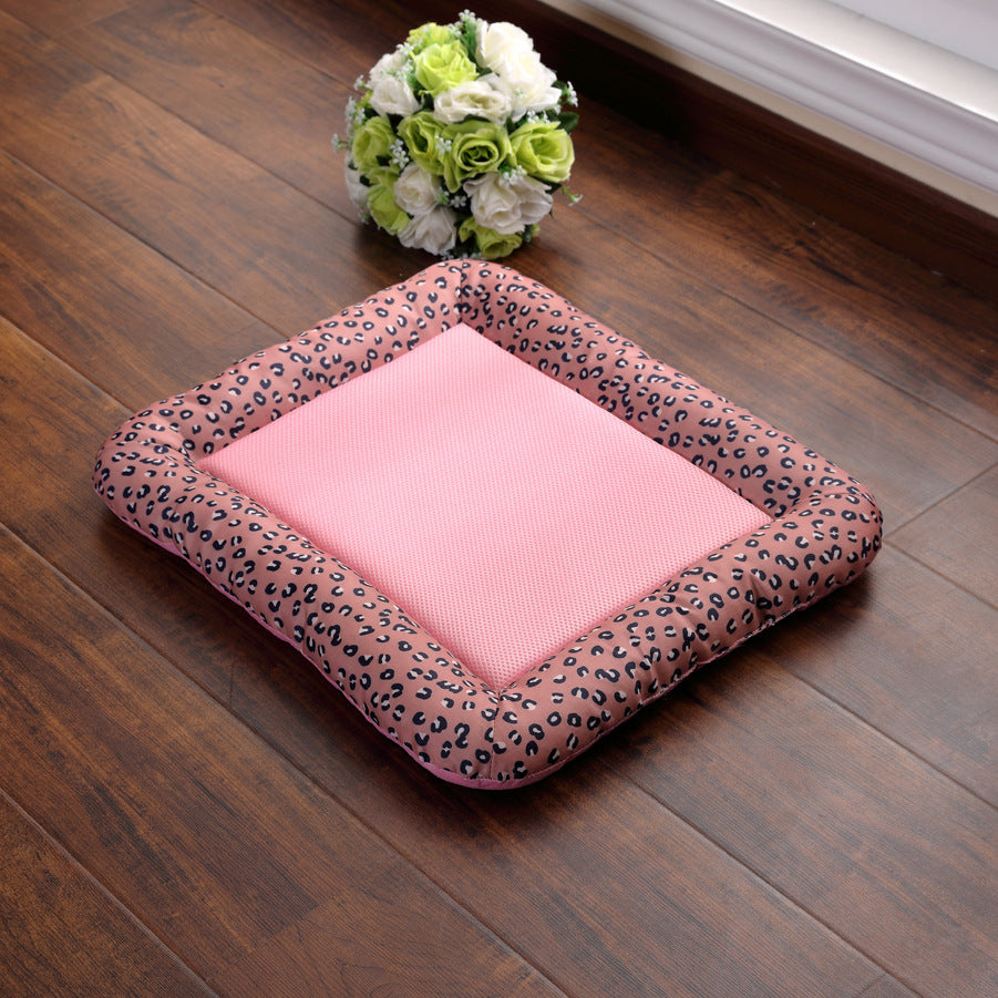 Dog Cooling Mat Light Comfortable Summer Sleeping Pad Pets Gym From House F 43x33cm