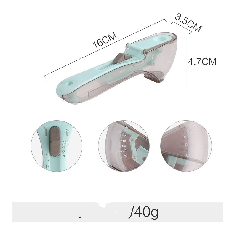 Adjustable Quantitative Spoon Kitchen DealSniper.net Small