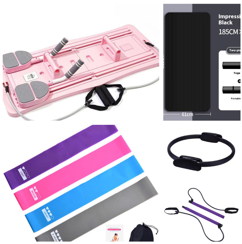 Four-in-one Foldable Automatic Rebound Home Exercise Abdominal Muscle Firm Abs Fitness Board Sports DealSniper.net Set3