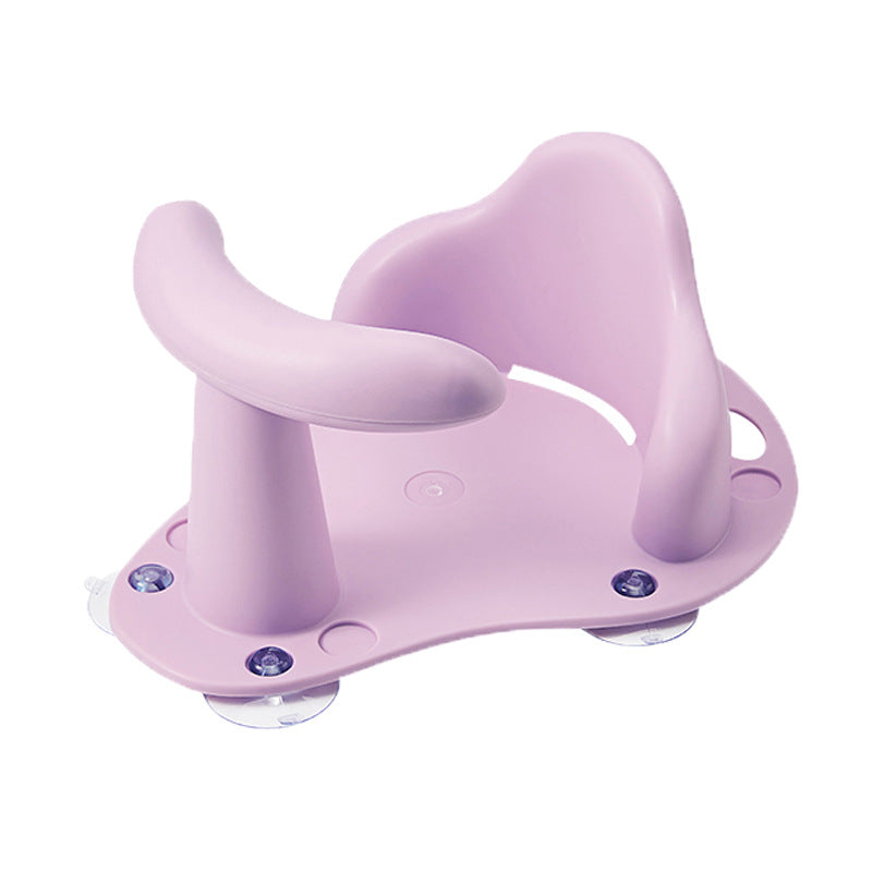 Baby Child Toddler Kids Anti Slip Safety Chair Bath Tub Kids dealsniper-net Purple