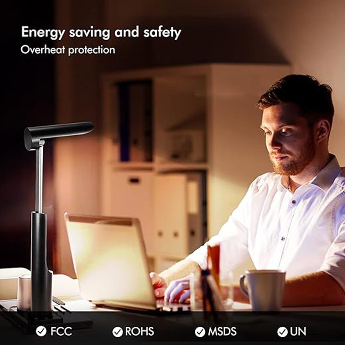 3 In 1 Multifunctional Led Desk Light With 15W Fast Wireless Charger Electronics DealSniper.net