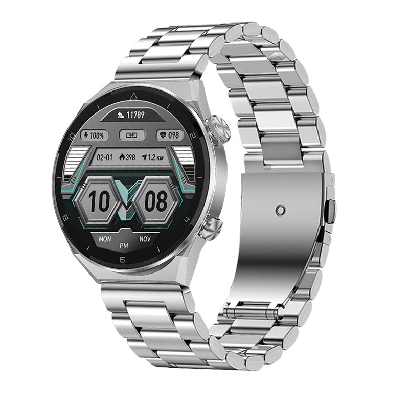 DT3promax Smart Watch Bluetooth Wireless Charger Jewelry dealsniper-net Silver Three Plants