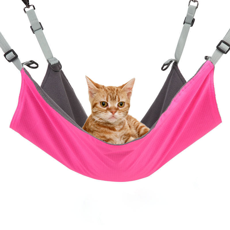 Small Cat And Dog Hanging Hammocks Can Be Used Pets DealSniper.net Red