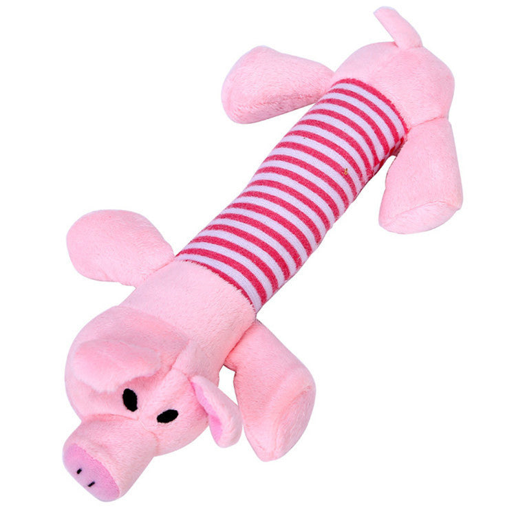 Factory Direct Four-legged Long Elephant Pet Plush Toy Pets dealsniper-net Red