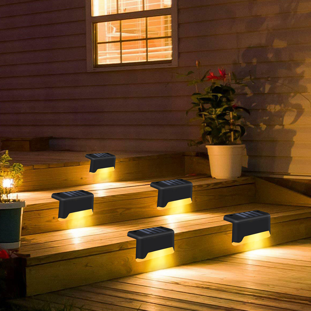 Solar outdoor courtyard lamp staircase wall lamp Home Decor DealSniper.net