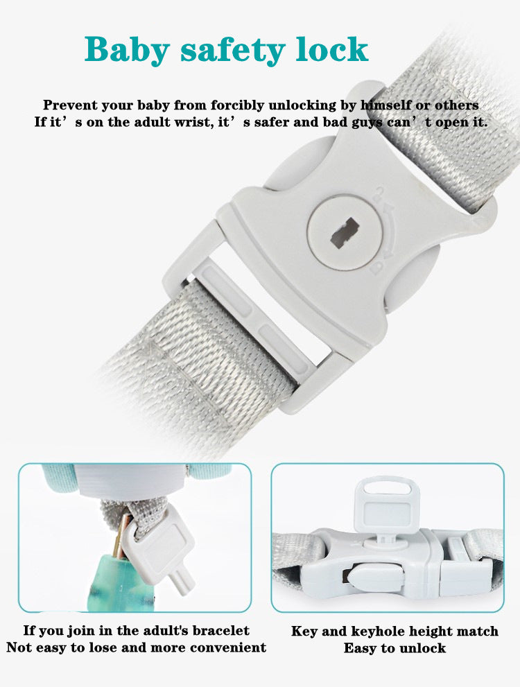 Children's Anti-lost Belt Traction Rope Baby Anti-lost Rope Backpack Walking Baby Artifact Deals DealSniper.net