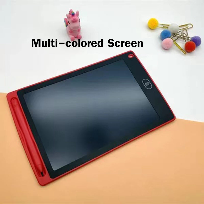 Electronic Drawing Board LCD Screen Writing Tablet Digital Electronic dealsniper-net Red color screen 8.5inch