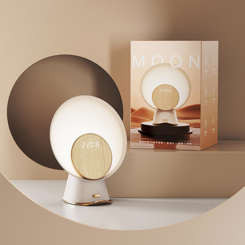 Moonlight Induction Lamp Bluetooth Speaker Creativity House DealSniper.net