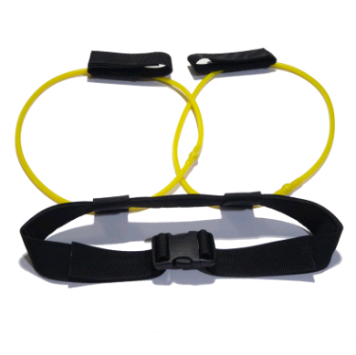 Fitness Women Booty Butt Band Resistance Bands Adjustable Waist Belt Sports DealSniper.net Yellow 10 pounds