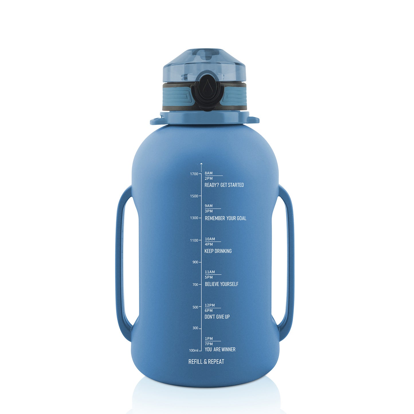 Large Capacity Water Cup Fitness Portable Roll Cup Outdoor Sports Sports DealSniper.net