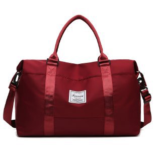 Travel Duffel Bags Sports Fitness Gym Tote Bag Travel dealsniper-net Red L