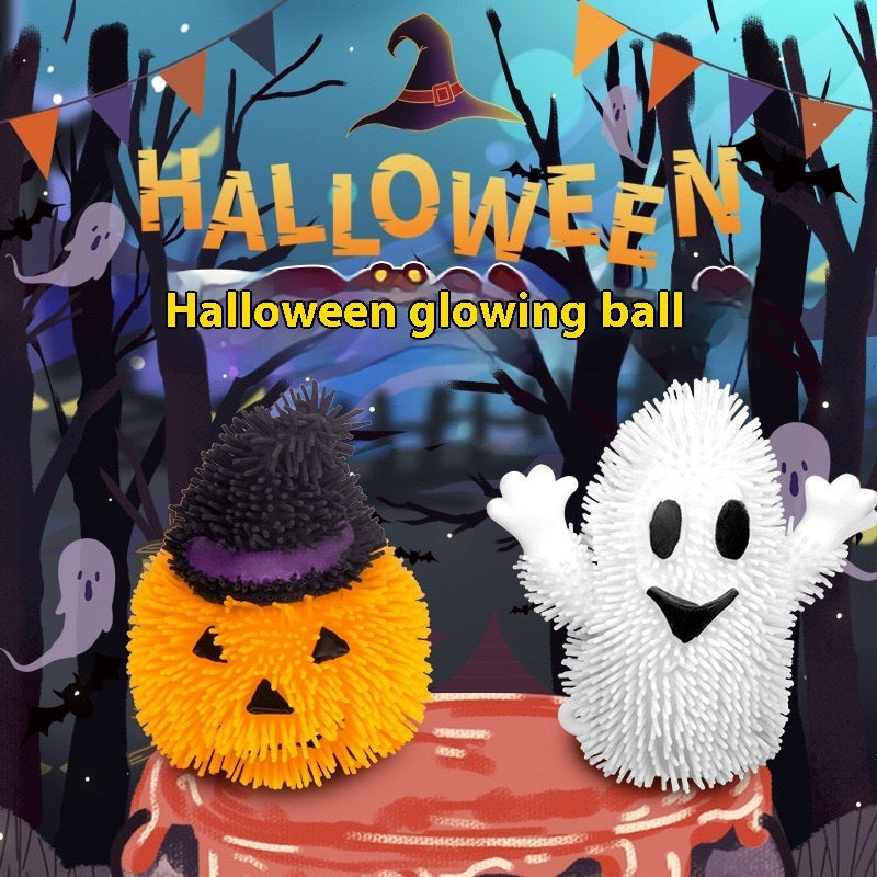 Halloween Tpr Pressure Reduction Toy Luminous Ball Holidays DealSniper.net