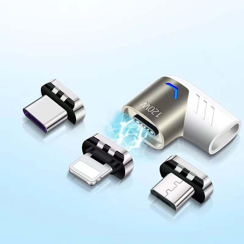 Magnetic Adapters For Cell Phones And Computers Electronics DealSniper.net White 3IN1
