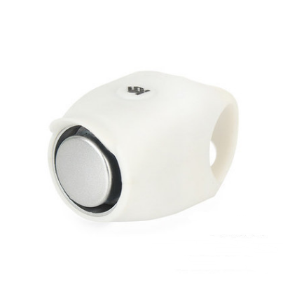 Bike Electronic Bell Loud Horn Cycling Hooter Siren Road Bicycle Alarm Bell Outdoor DealSniper.net white