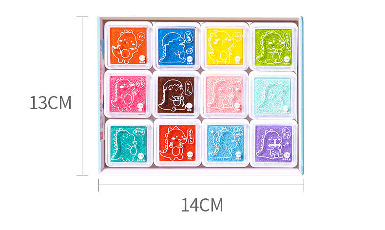 Washable Non-toxic Kindergarten Paint Hand Palm Painting Hobby dealsniper-net