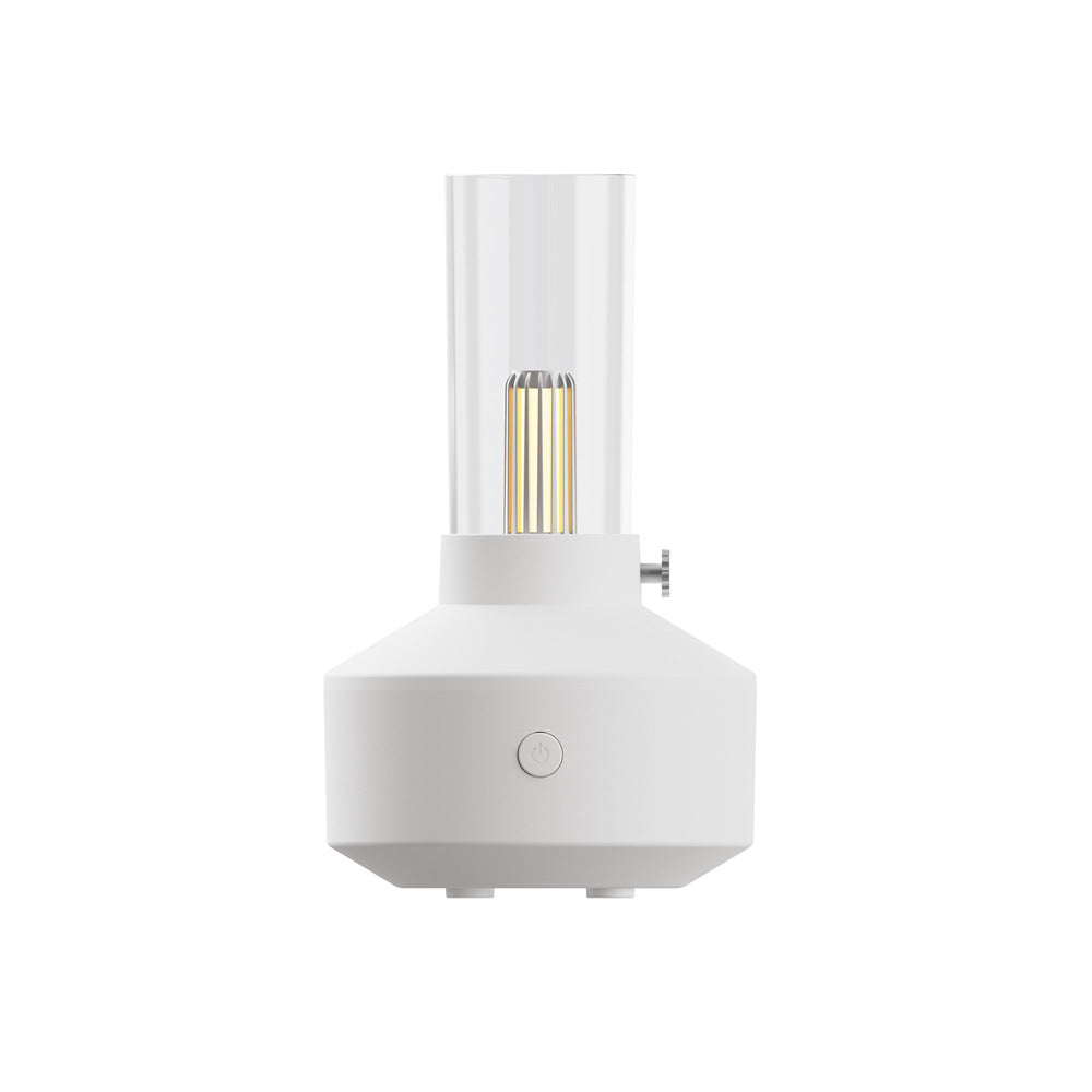 Retro Light Aroma Diffuser Essential Oil LED Light Filament Night Light House DealSniper.net White