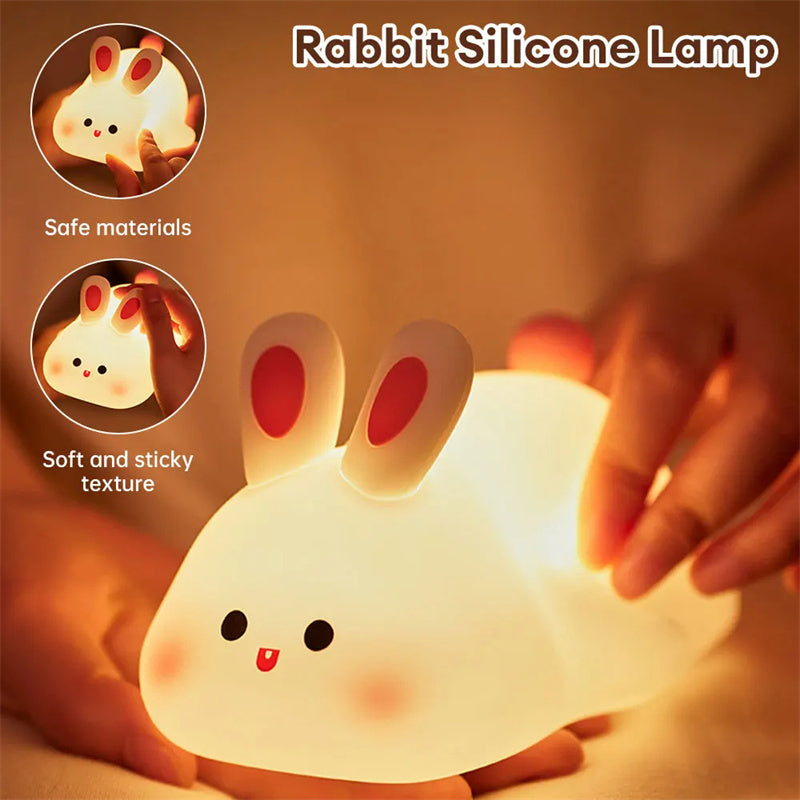 Cute LED Night Light Touch Sensor Cartoon Kid's Kids DealSniper.net