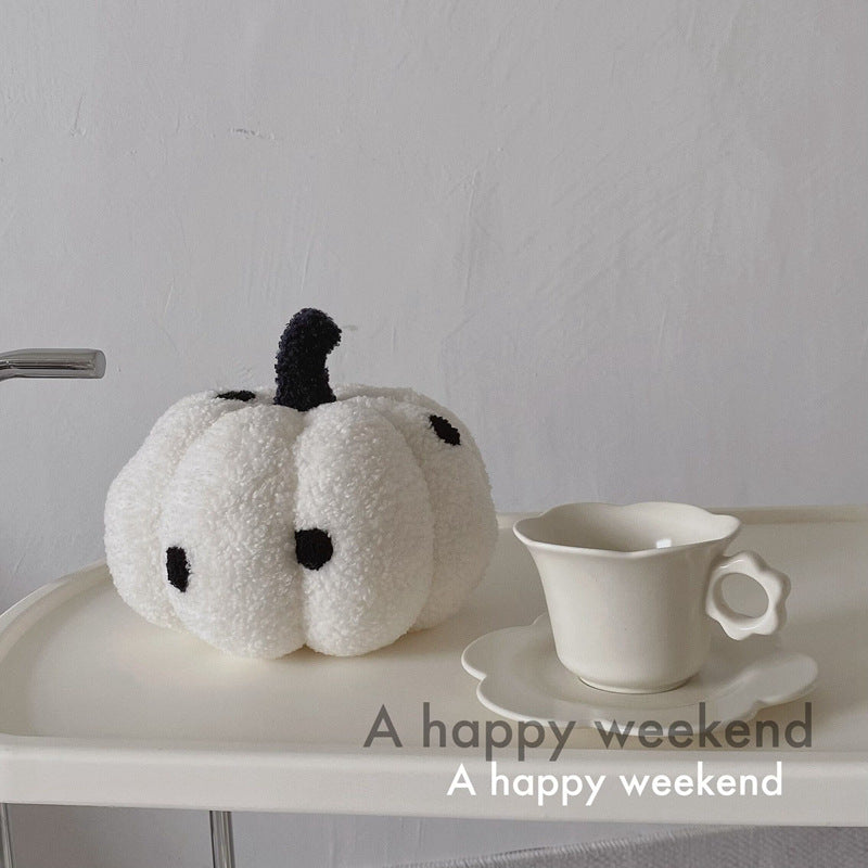 Home Decoration Pumpkin Pillow Ornaments Home DealSniper.net Polka Dot 20cm