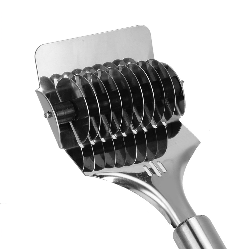 Stainless Steel Noodle Lattice Roller Dough Cutter Kitchen DealSniper.net