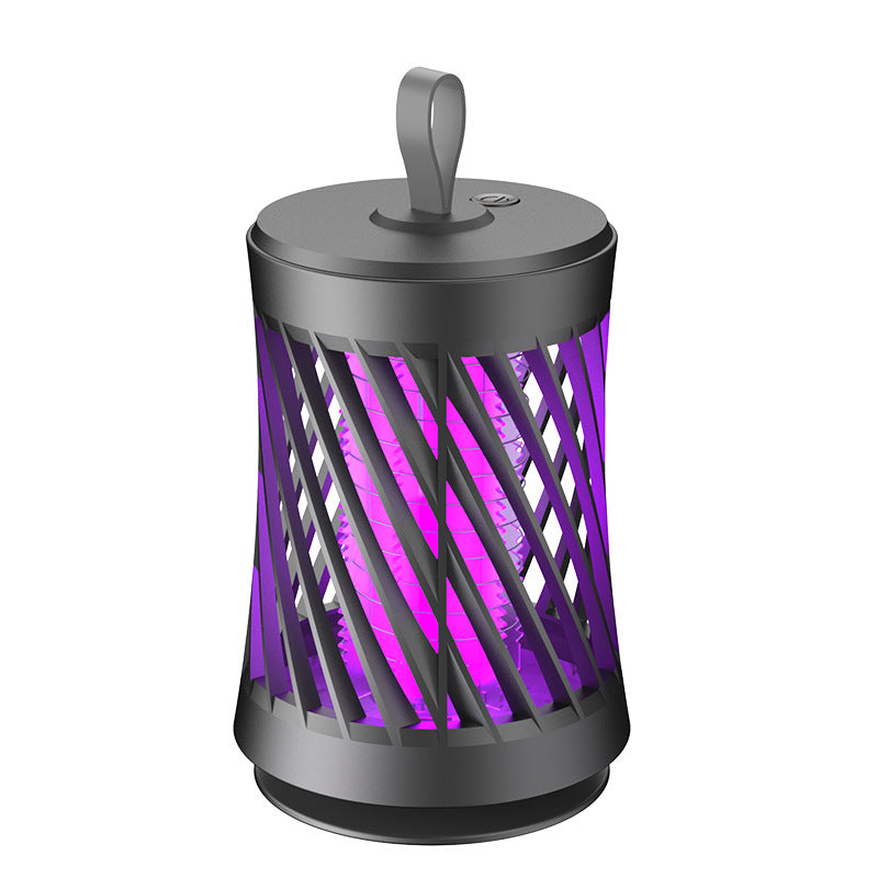 Home Outdoor Electric Shock Mosquito Killer Lamp Home DealSniper.net Dark Grey Direct Insertion USB