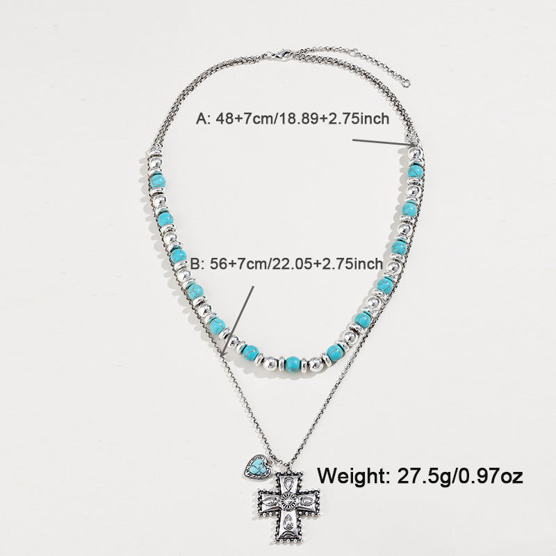 Semi-precious Stone Beaded Twin Earrings For Women Jewelry DealSniper.net DNXN04753