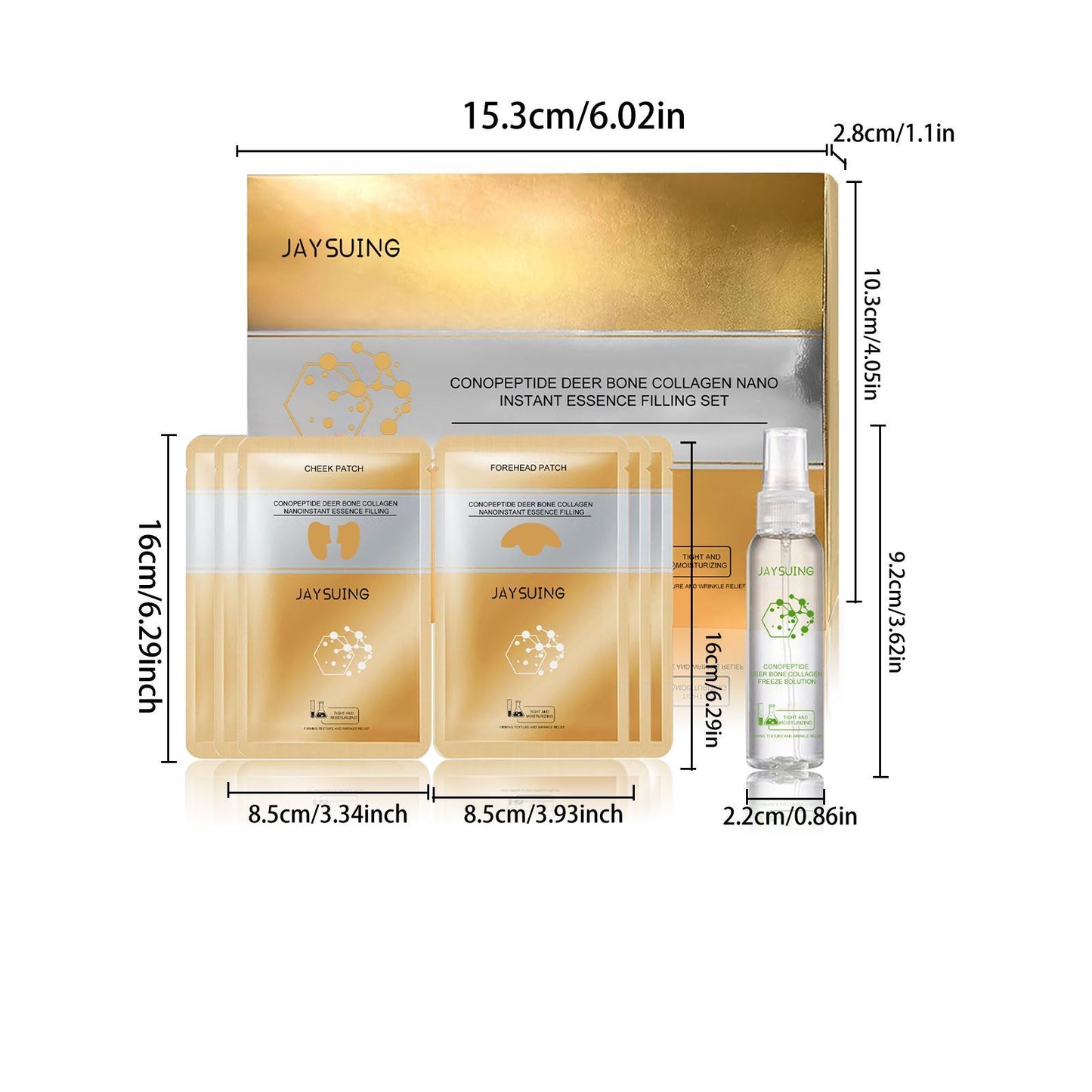 Taro Peptide Deer Collagen Extracts Set Fades Fine Lines Beauty DealSniper.net