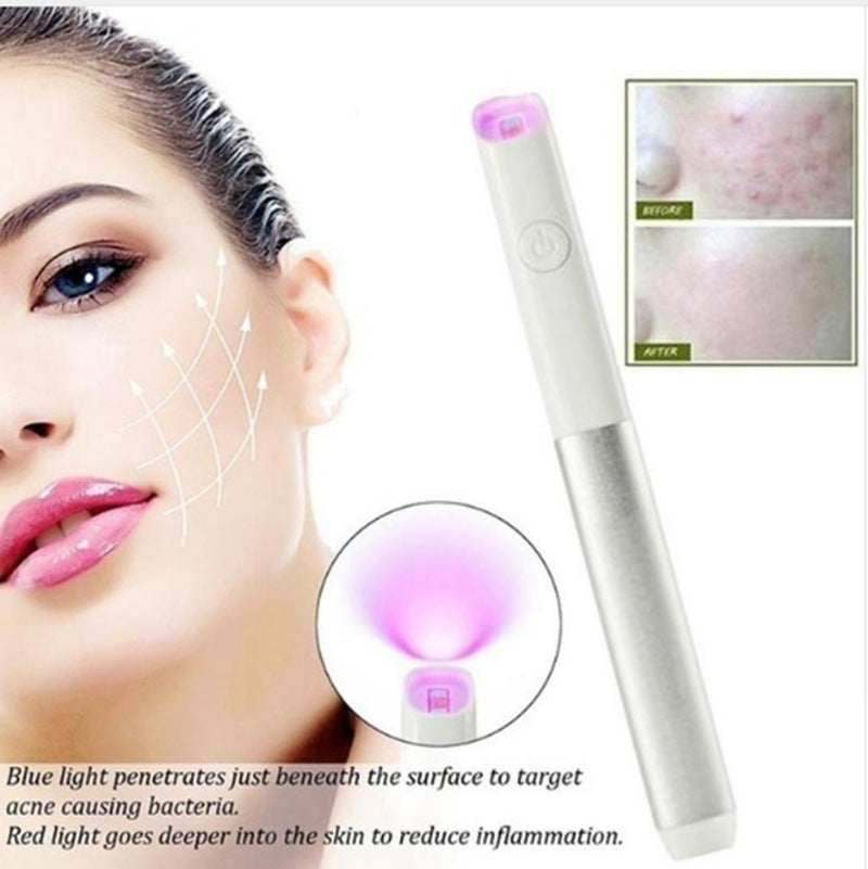 Household Safety Red Blue Light Smallpox Diluting Acne Beauty Instrument Beauty dealsniper-net