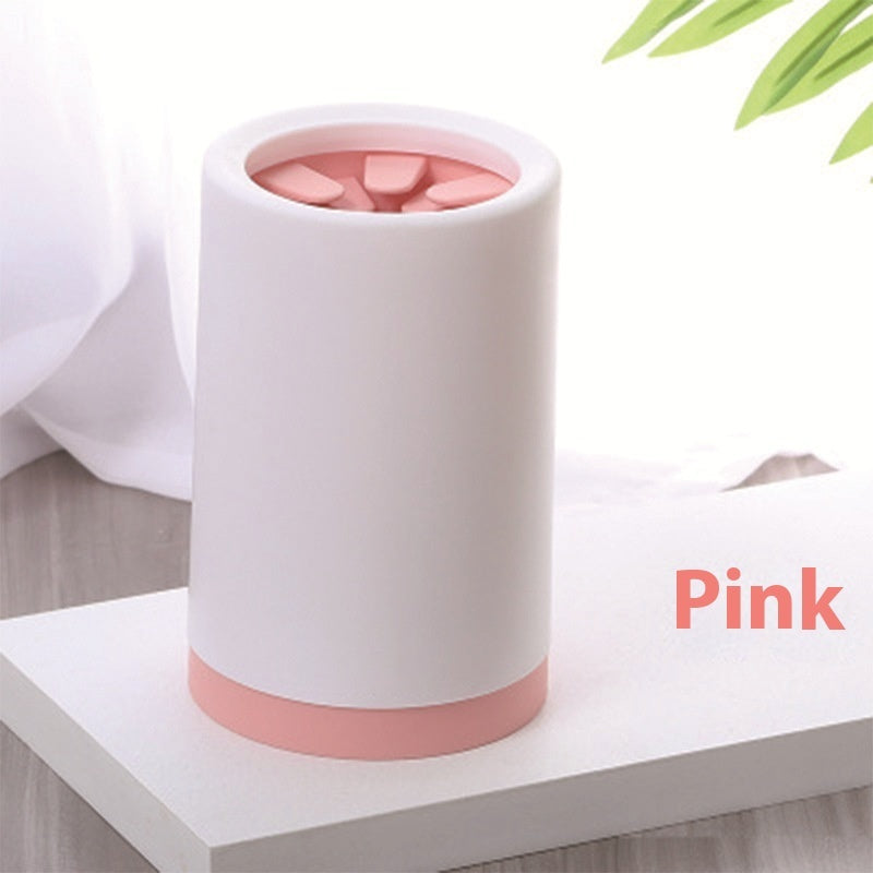 Pet Foot Washing Cup Cleaning And Beauty Supplies Pets DealSniper.net Pink Small Size