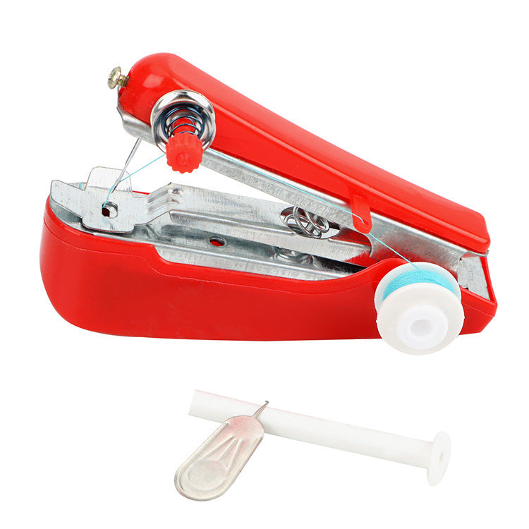 Small Manual Sewing Machine Household Hobby DealSniper.net Red2