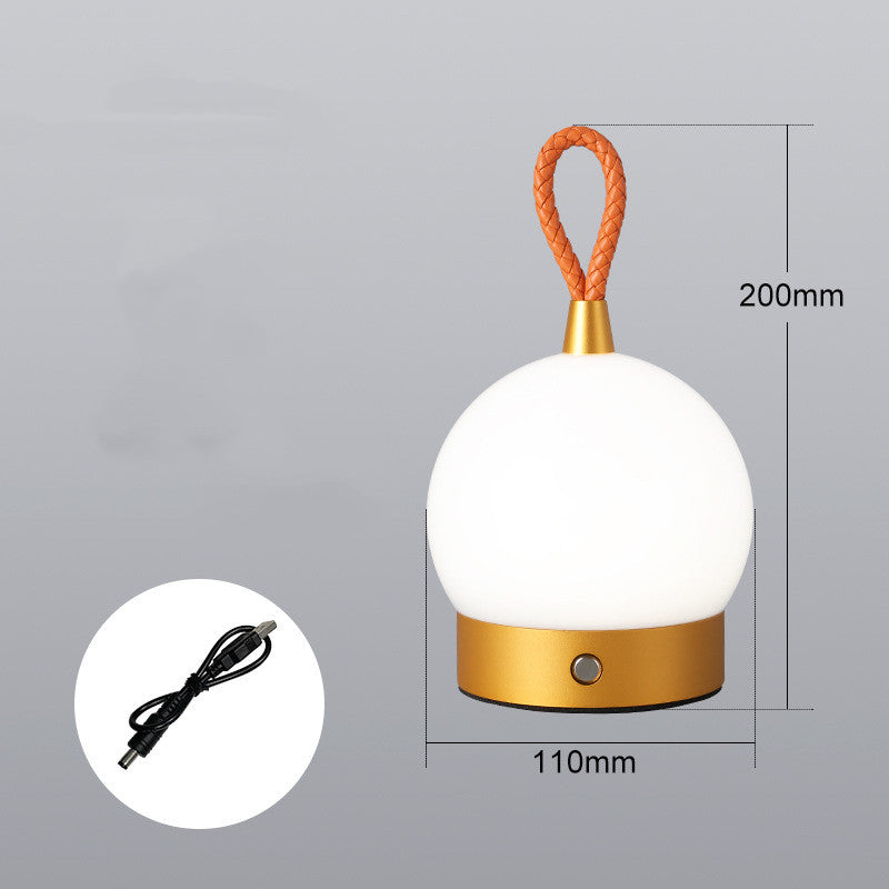 Night Light Camping Atmosphere Charging Fashion Super Birght Home Decor Gym From House Orange USB