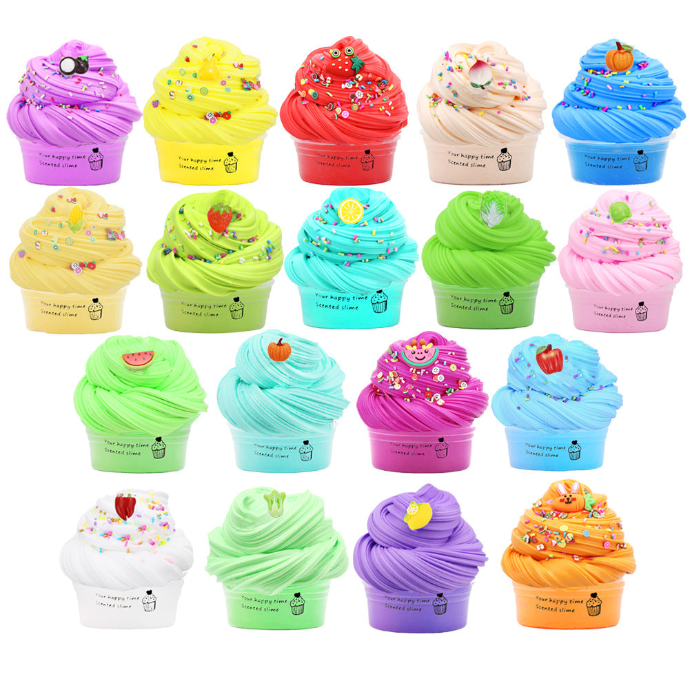Handmade Diy Polymer Clay Anti-pressure Soft Elasticity Colorful Clay Toys Kids DealSniper.net