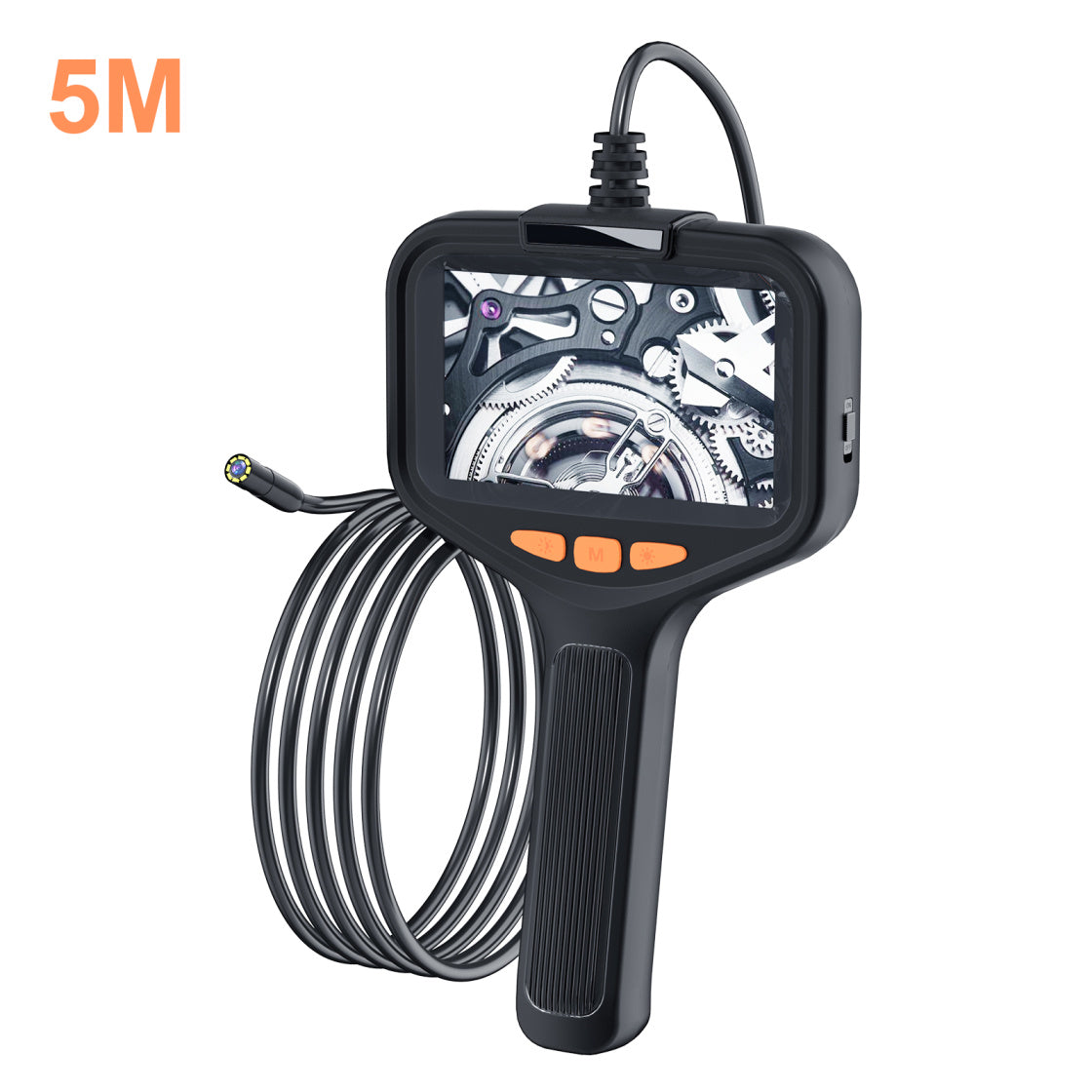 Borescope With Light Industrial Endoscope Inspection Camera Electronics Gym From House 5M