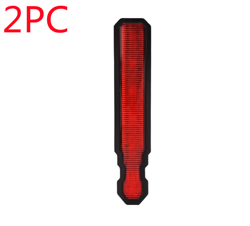 Cycling bicycle light tail light laser tail light Outdoor DealSniper.net Red 2PC