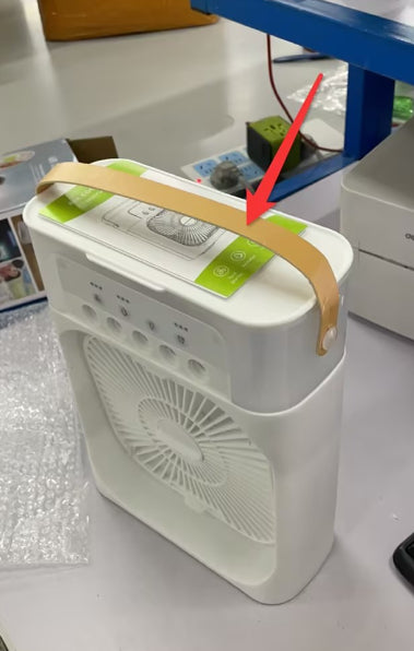 3 In 1 Air Humidifier Cooling USB Fan LED Night Light Water Mist House DealSniper.net White USB