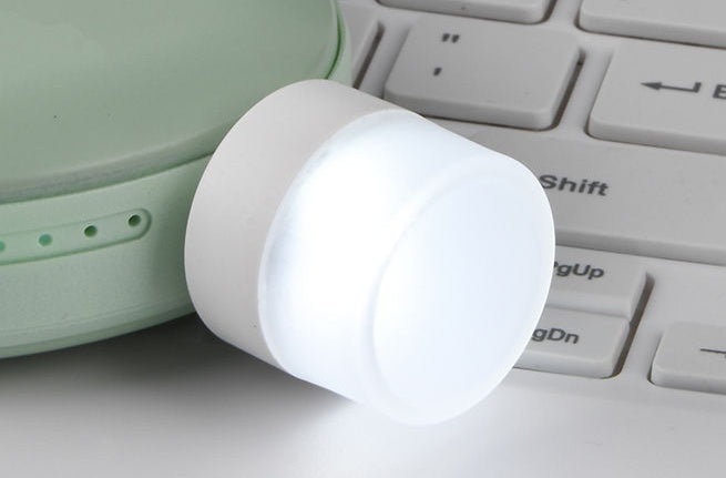 USB Plug Lamp Computer Mobile Power Charging Lamps Gadgets DealSniper.net 2pcs White light