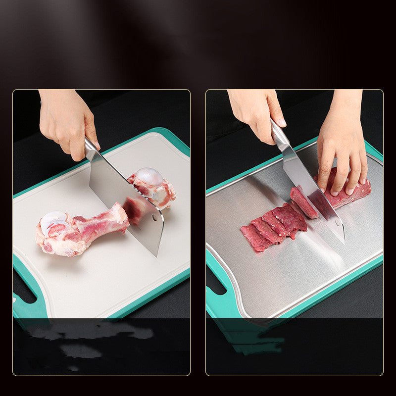 Stainless Steel Chopping Board Kitchen Antibacterial Sorting Board Kitchen DealSniper.net