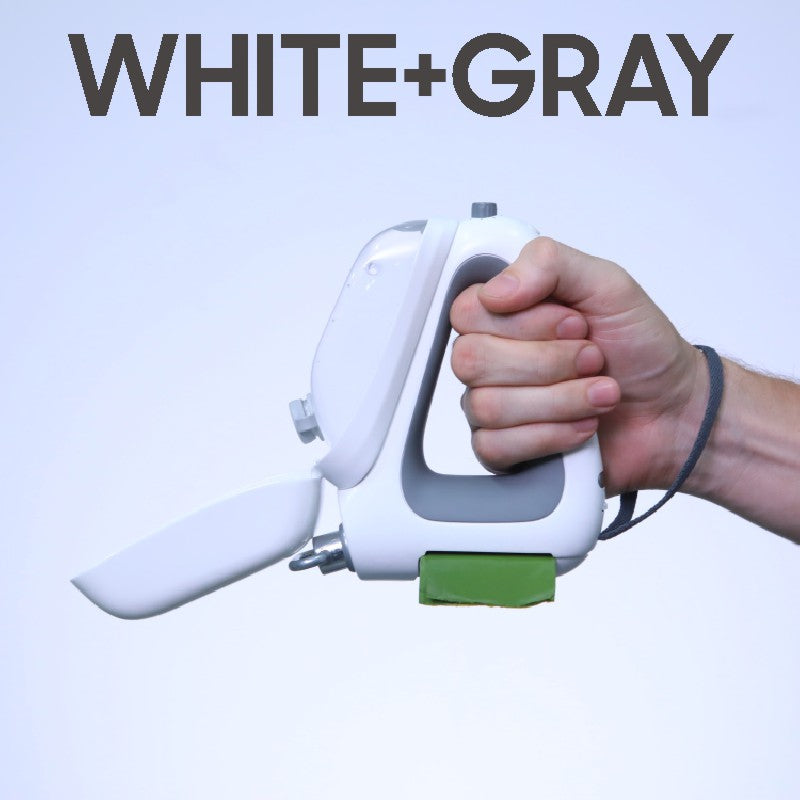 Upgraded 3 IN 1 Retractable Dog Leash With Integrated Dispenser Pets DealSniper.net White