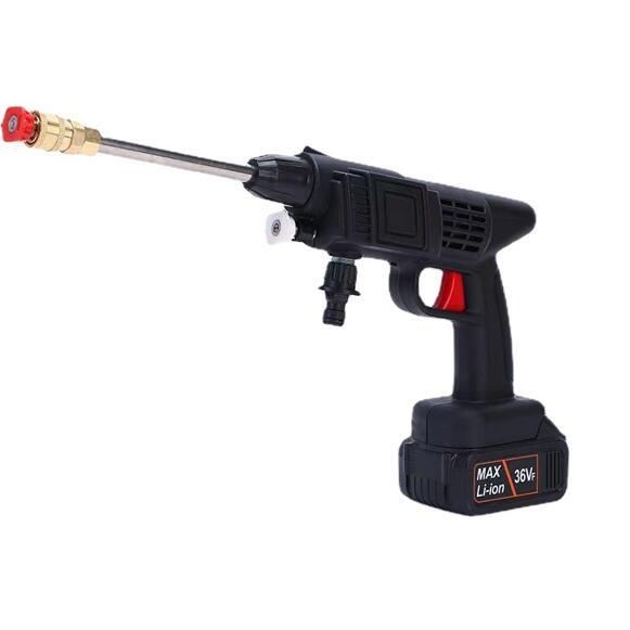 Wireless Lithium Electric Car Wash Machine Auto Water Gun Vehicle DealSniper.net