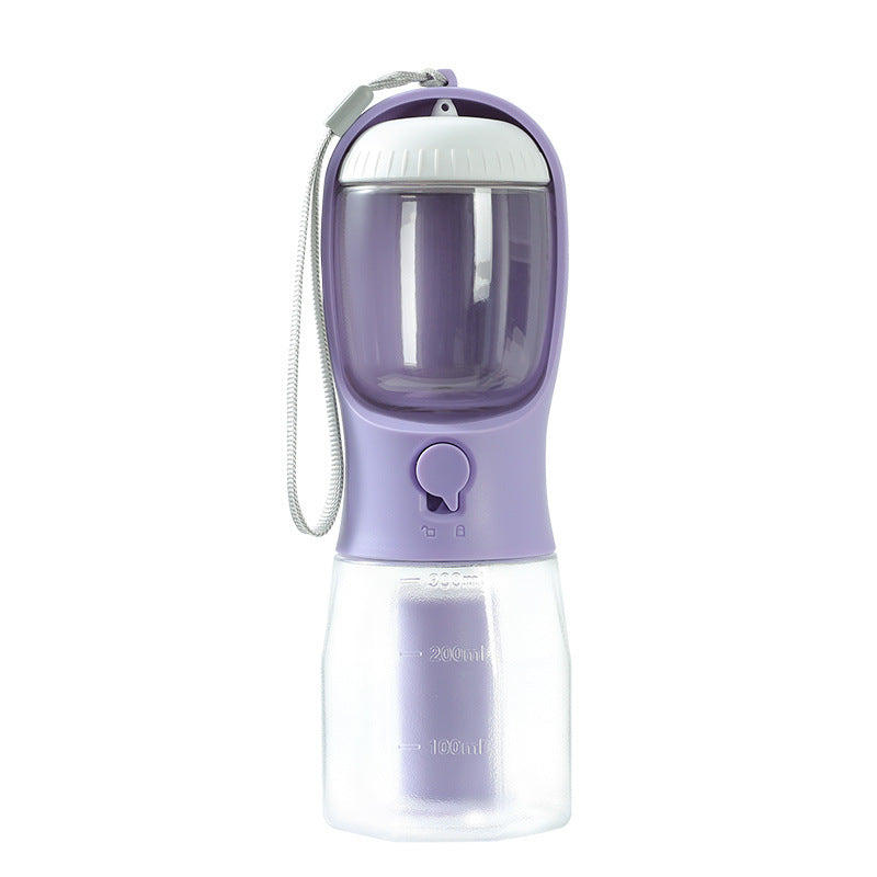 Dog Water Cup Drinking Food Garbage Bag Pets DealSniper.net 300ml Garbage Bag Wisteria Purple