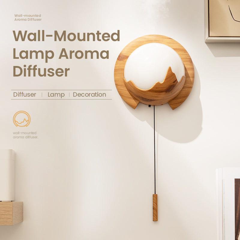 150ml Wall-mounted Aroma Diffuser Night Light Home Diffuser House DealSniper.net