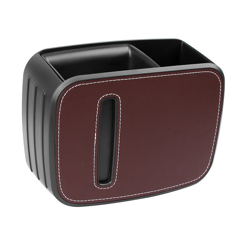 New Waterproof Car Trash Can Bin Auto Accessories Vehicle DealSniper.net Brown