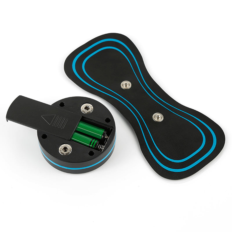 Portable Mini Electric Neck Back Body Massager Cervical Massage Stimulator Pain Relief Massage Patch With USB Charging Cable Health DealSniper.net