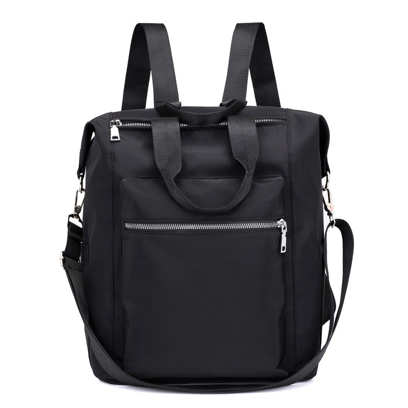 LENA - VEGAN WOMENS BIG CAPACITY BACKPACK Women DealSniper.net black