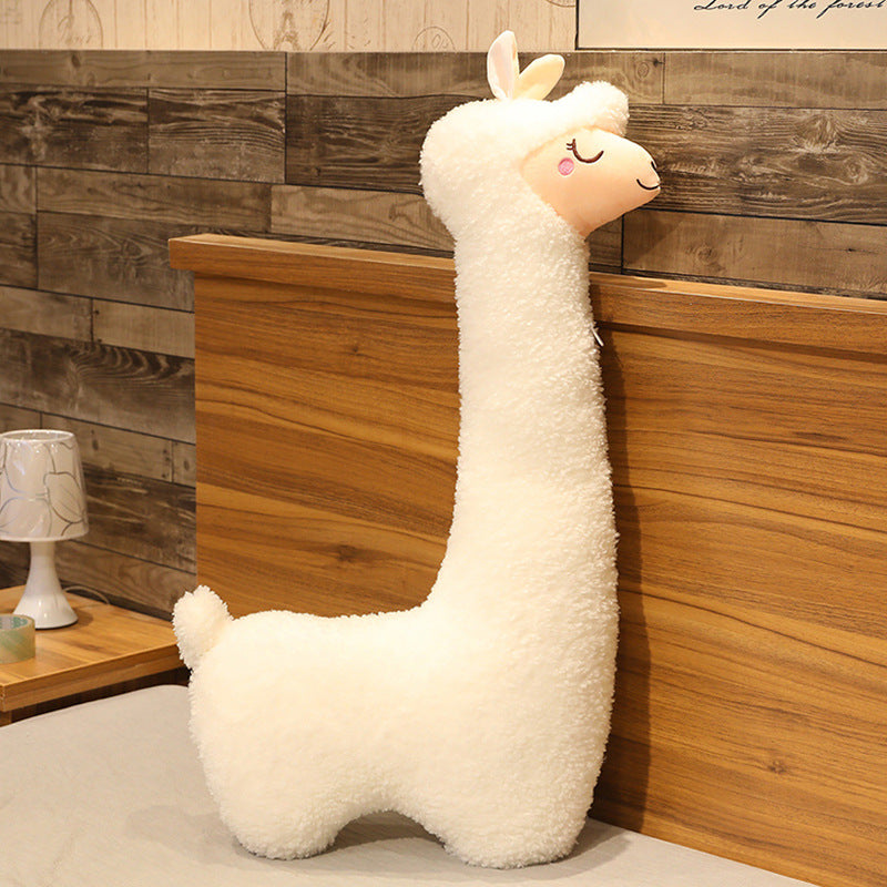 Alpaca plush toy pillow Kids DealSniper.net White 1.3 meters