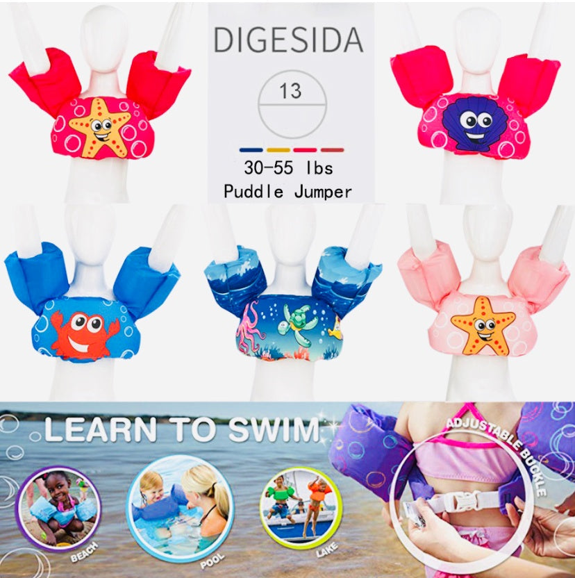 New Baby Swim Rings Puddle Jumper Baby Life Vest Child Life Kids DealSniper.net